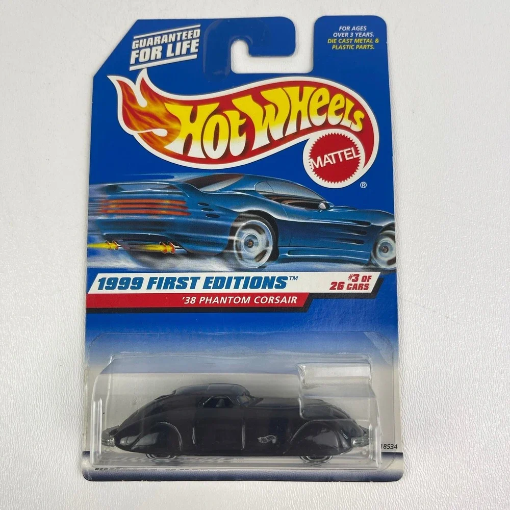 Hot Wheels 38 Phantom Corsair Black 656 1999 First Editions 3 Of 26